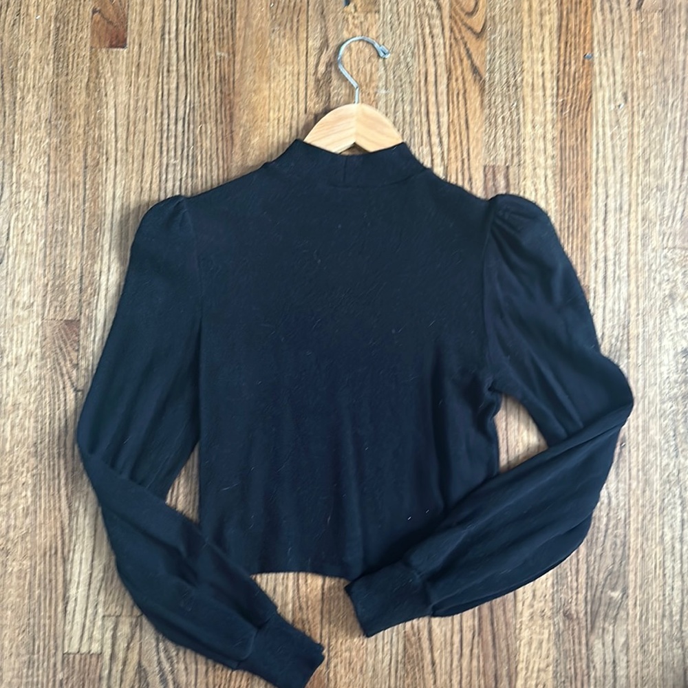 Reformation mockneck sweater